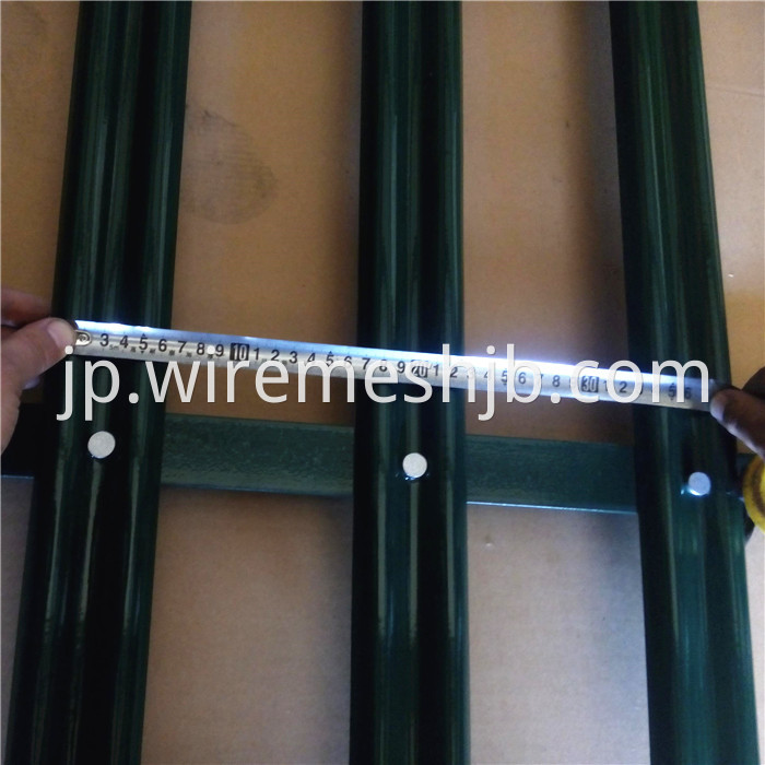Plastic Coated Palisade Fencing